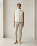 Freya | Effortless Puffer Vest for Autumn/Winter — front | Maison Perigee