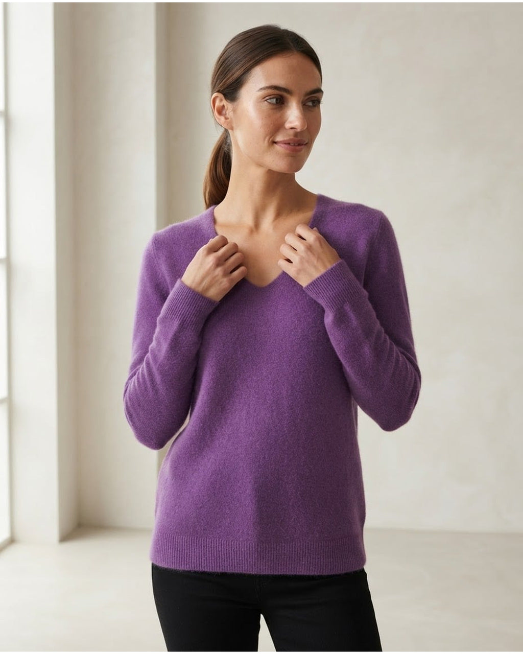 Freya | Effortless Sweaters for Autumn/Winter - Front View