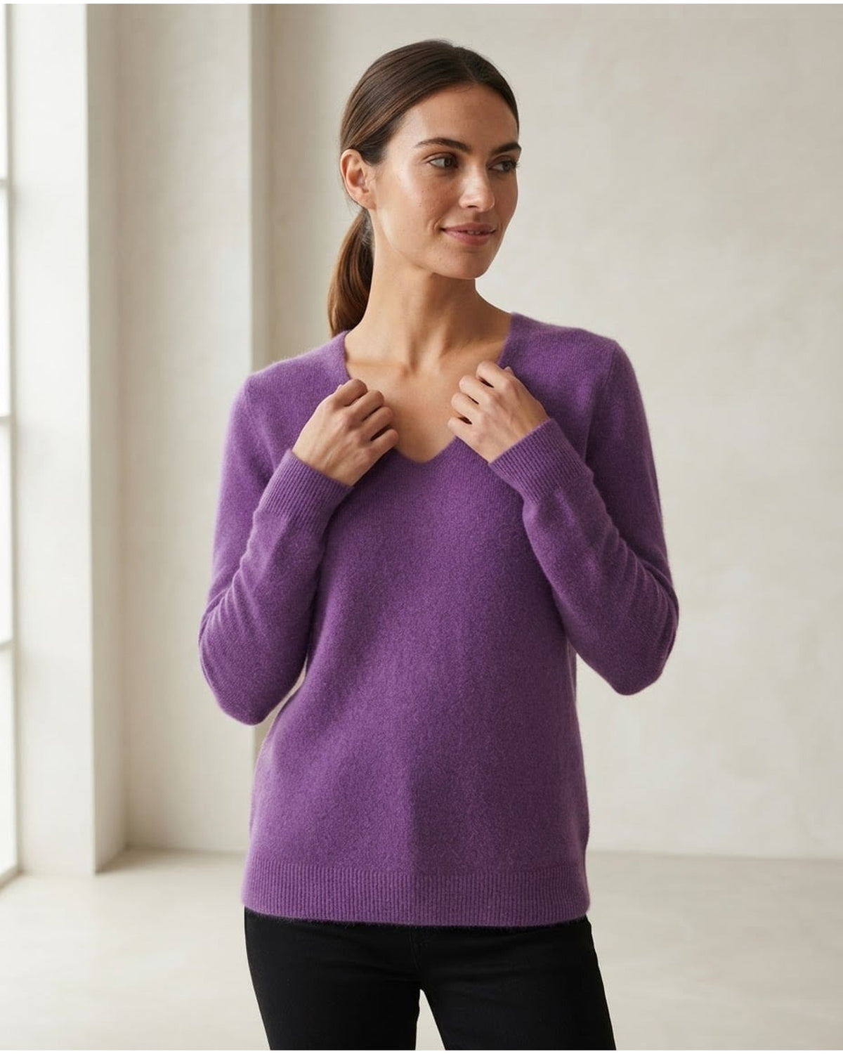 Freya | Effortless Sweaters for Autumn/Winter - Front View