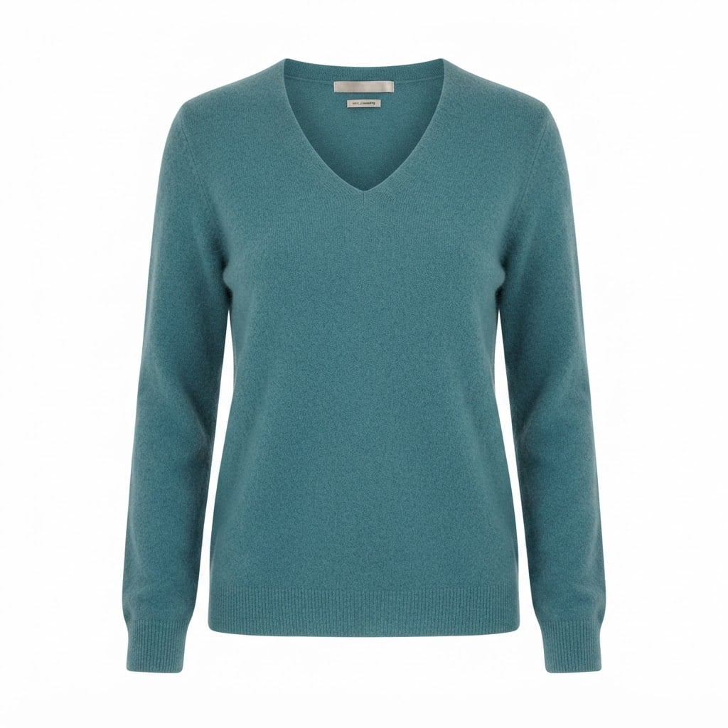 Freya | Elegant V-Neck Sweater for Autumn/Winter - Product Photo