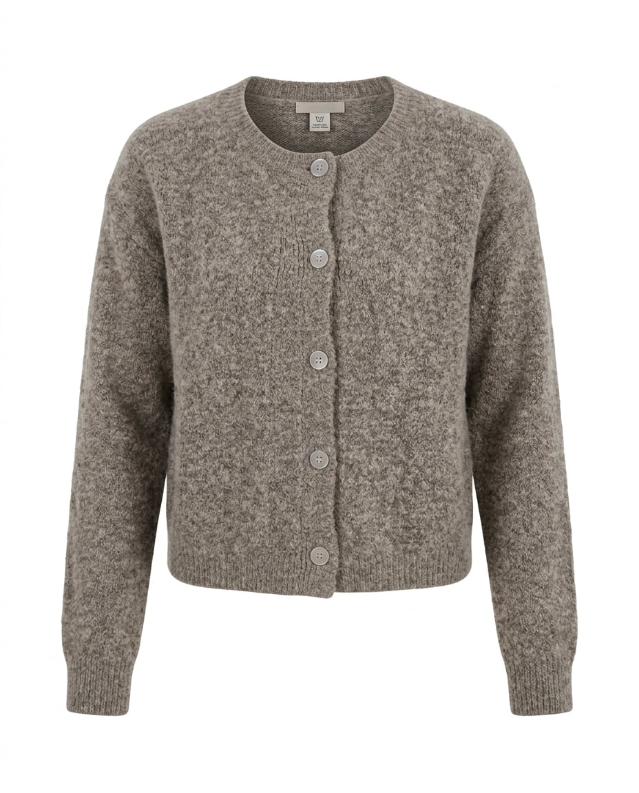 Freya | Refined Cardigan for Autumn/Winter — product white bg | Maison Perigee