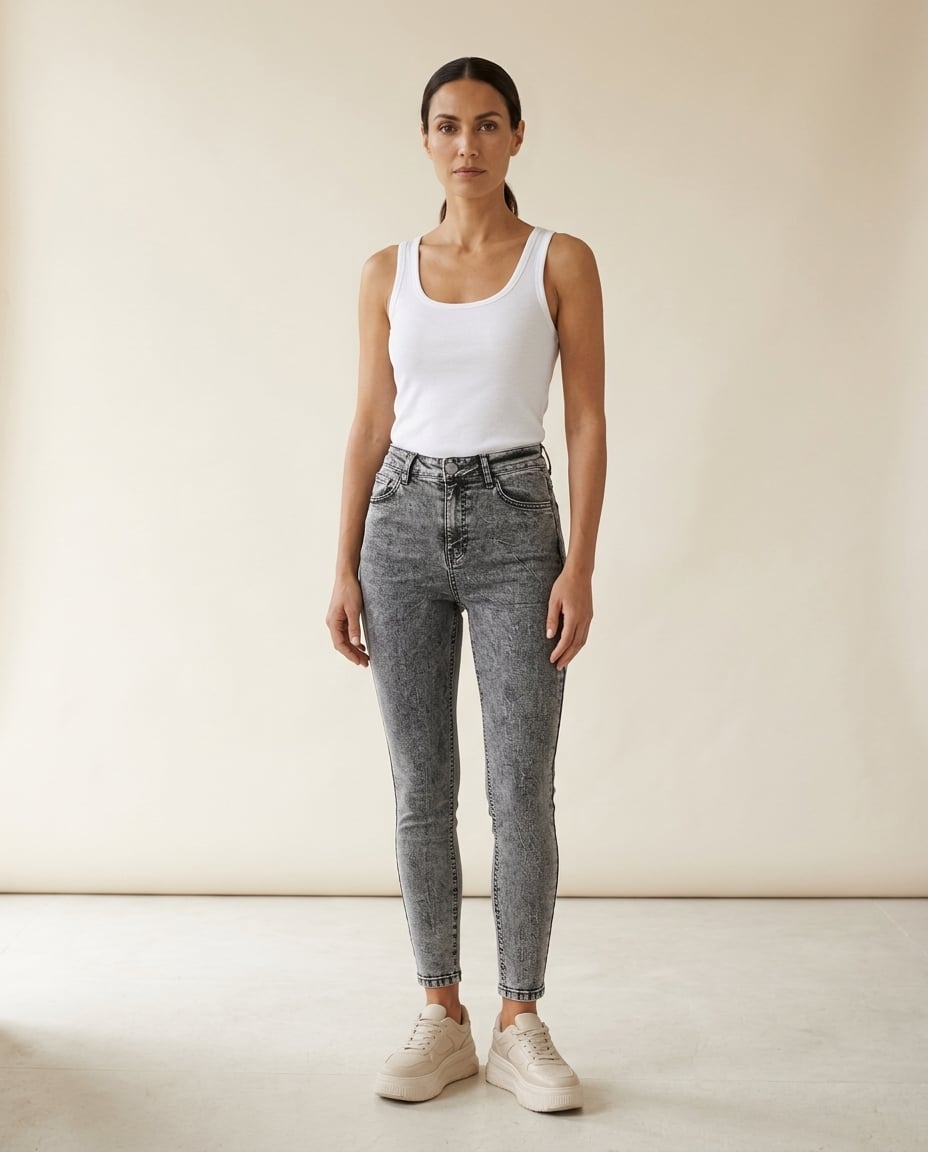 Freya | Refined Skinny Jeans — front | Maison Perigee