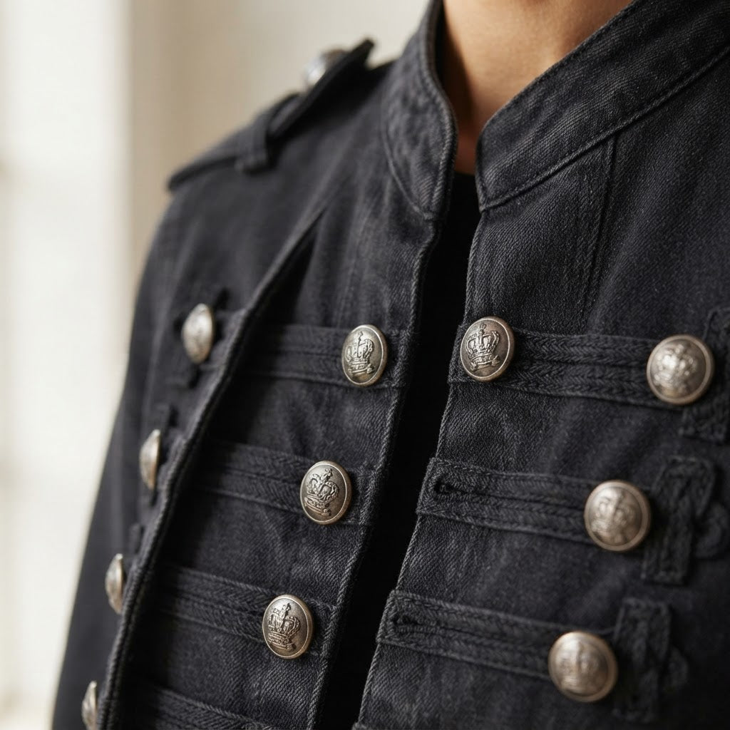 Freya | Sophisticated Jacket for Autumn/Winter - Detail Close-Up