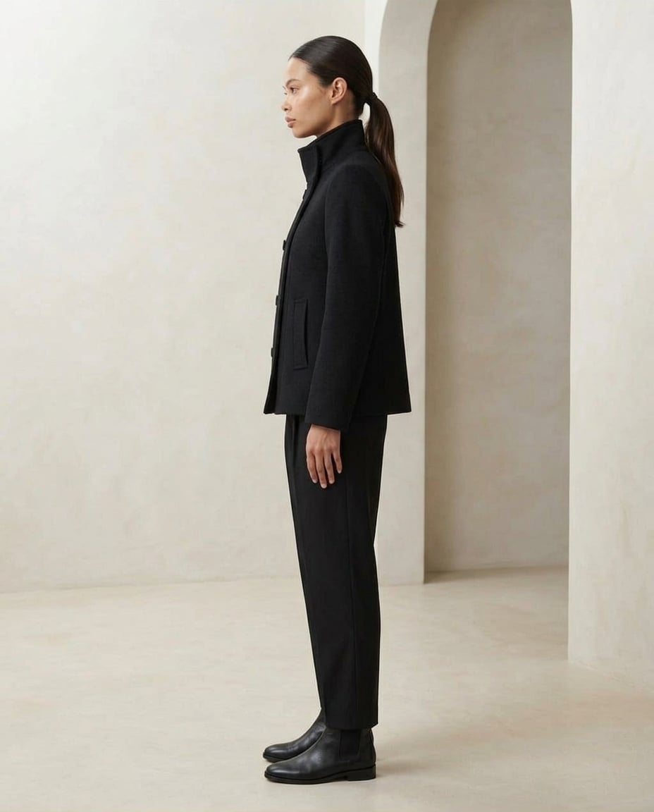 Freya | Timeless Jacket for Autumn/Winter - Side View