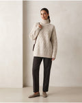 Freya | Timeless Turtleneck Sweater for Winter - Front View