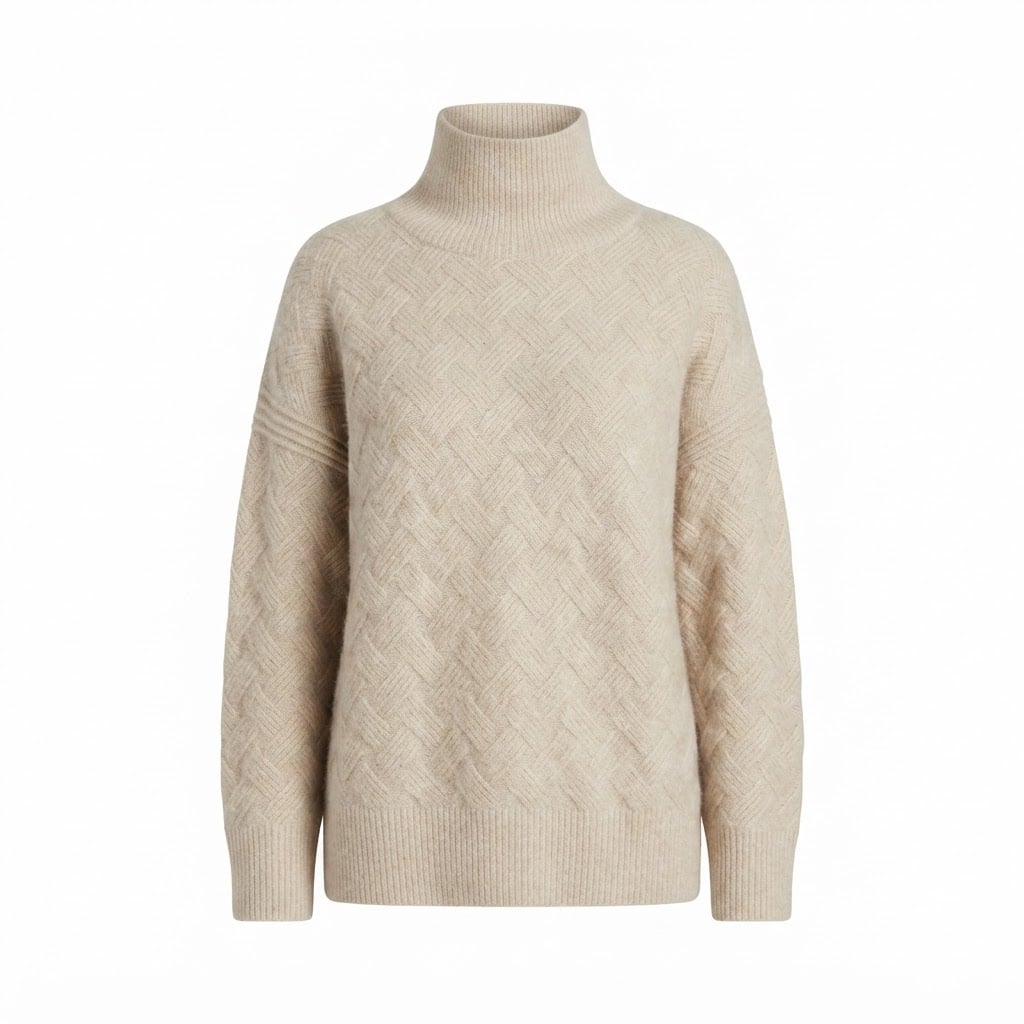 Freya | Timeless Turtleneck Sweater for Winter - Product Photo