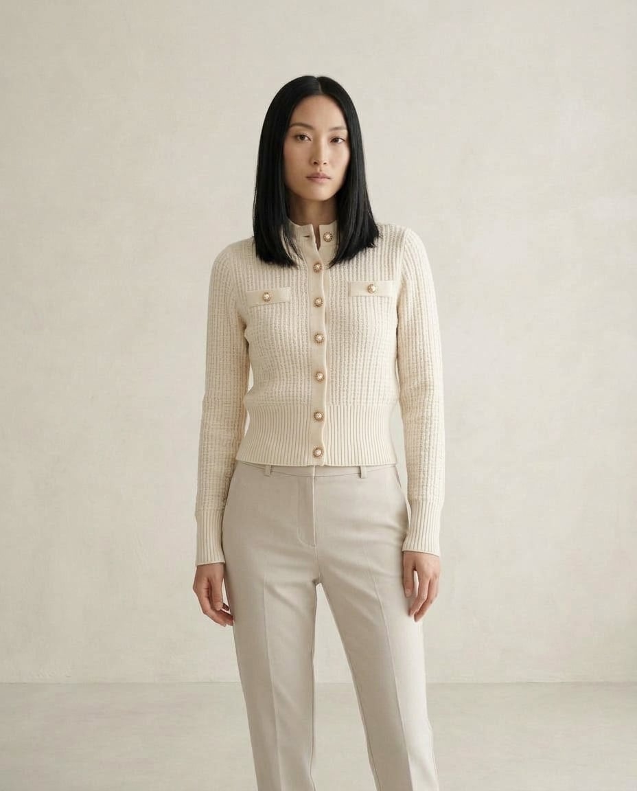 Genevieve | Classic Toggle Duffle Coat for Winter - front view
