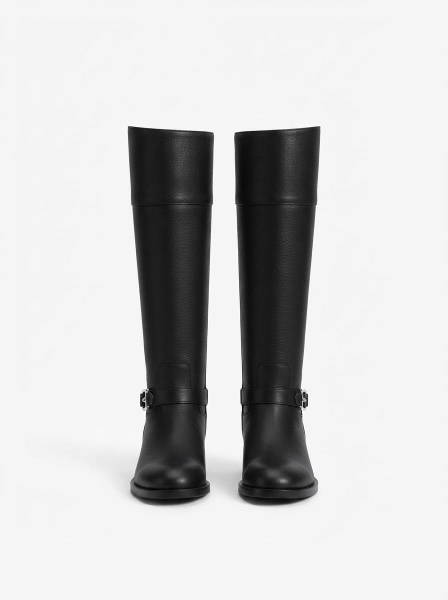 Isabelle - Chelsea Riding Boots - flat lay
