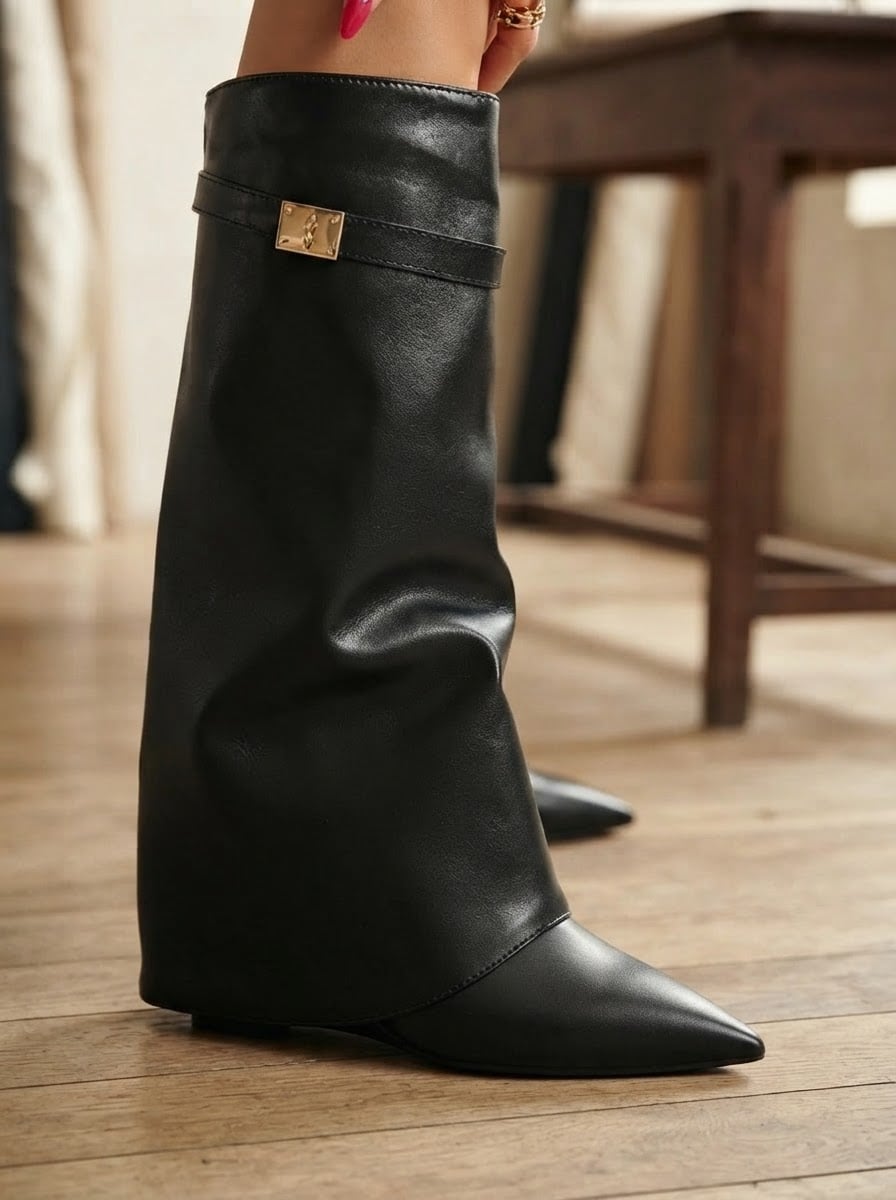 Isabelle - Chelsea Riding Boots - detail close-up
