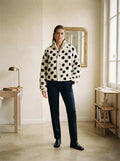 Isabelle - Luxe Faux Fur Coat for Winter - front view