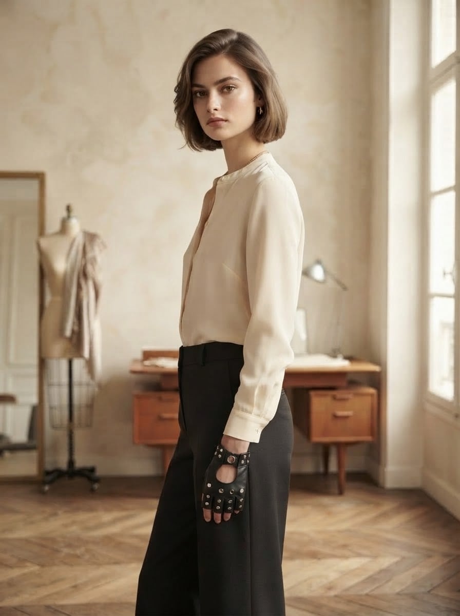 Isabelle - Luxe Winter Accessory - side view