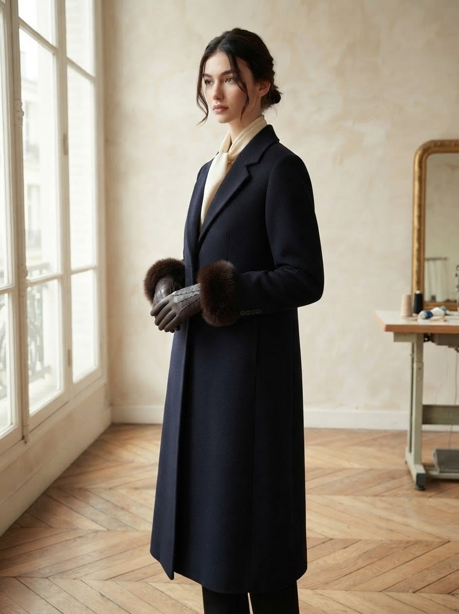 Isabelle - Luxe Winter Accessory - side view
