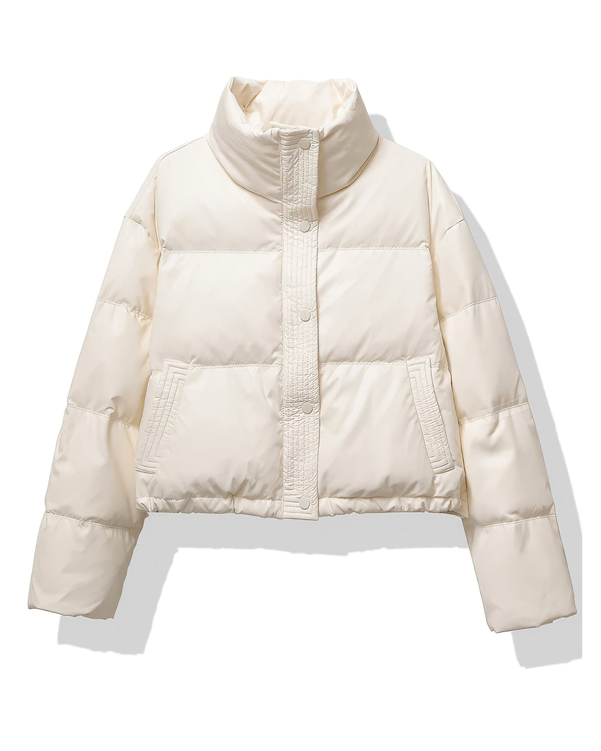Isla | Effortless Puffer Jacket for Autumn/Winter - Side View