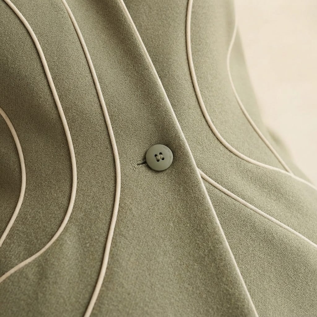 Isla | Elegant Blazer for Autumn/Winter - Detail Close-Up