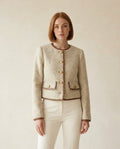 Isla | Elegant Jacket for Autumn/Winter — front | Maison Perigee