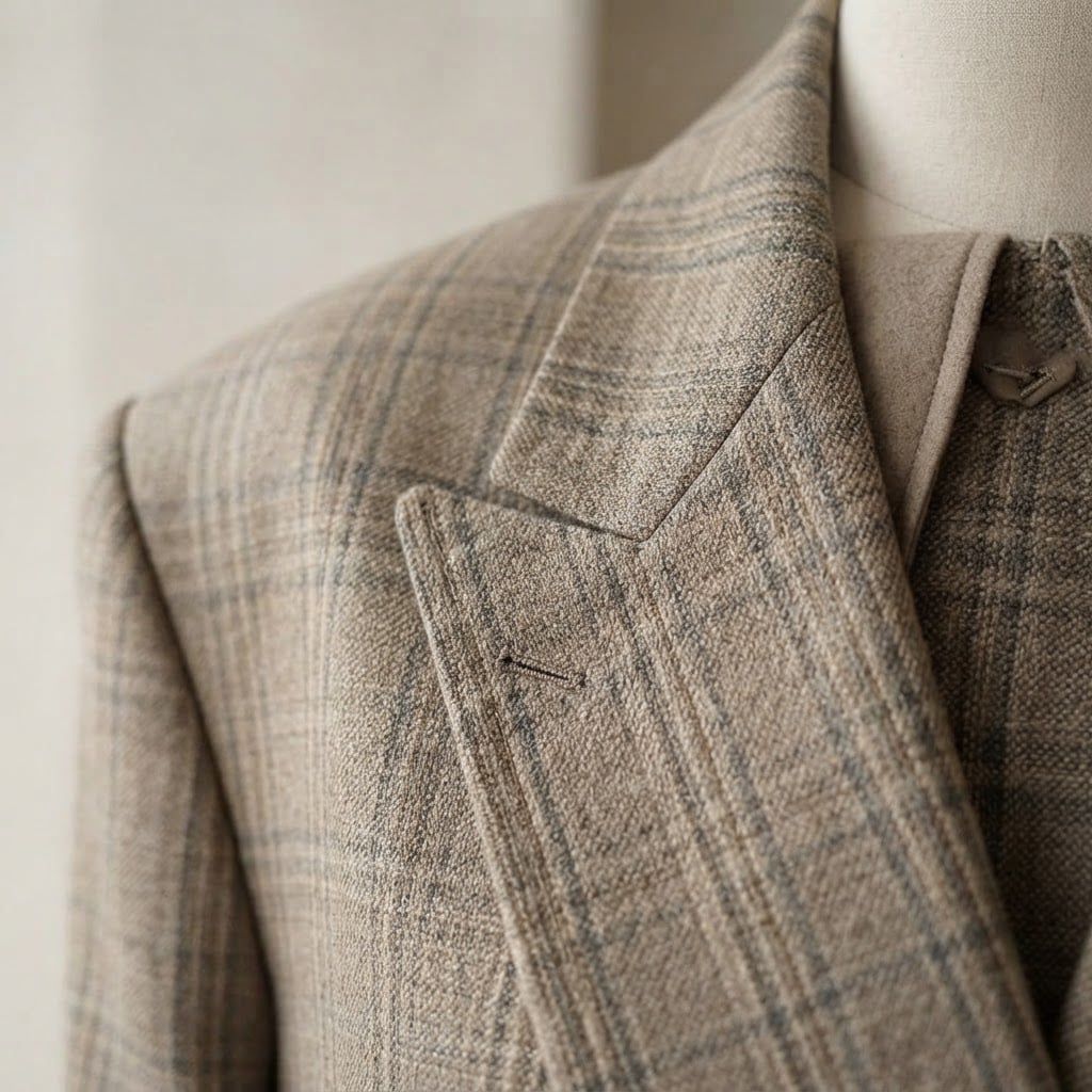 Isla | Sophisticated Blazer for Autumn/Winter - Detail Close-Up