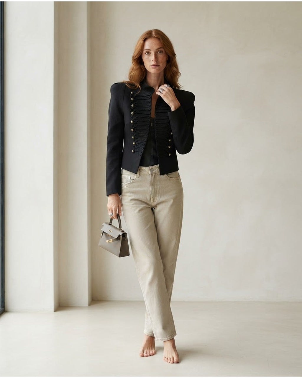 Isla | Sophisticated Jacket for Autumn/Winter - Front View