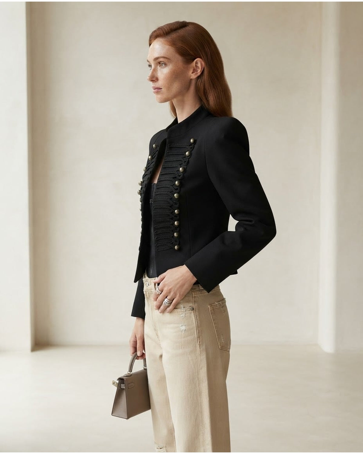 Isla | Sophisticated Jacket for Autumn/Winter - Side View