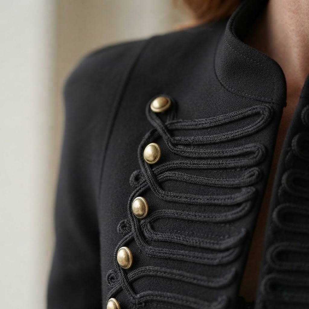 Isla | Sophisticated Jacket for Autumn/Winter - Detail Close-Up