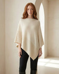 Isla | Sophisticated Poncho for Autumn/Winter - Front View