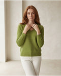 Isla | Timeless Knit Sweater for Autumn/Winter - Front View