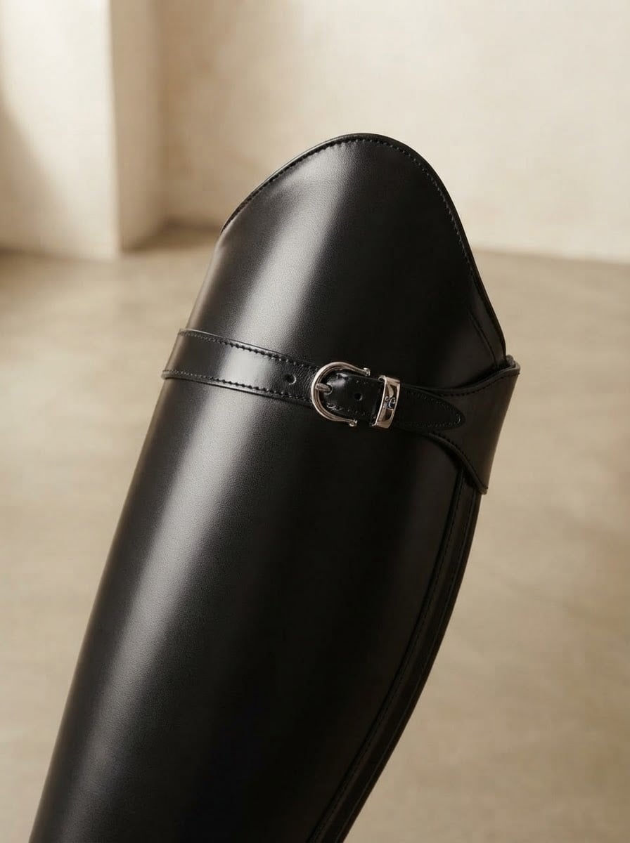 Lilou - Chelsea Riding Boots - detail close-up