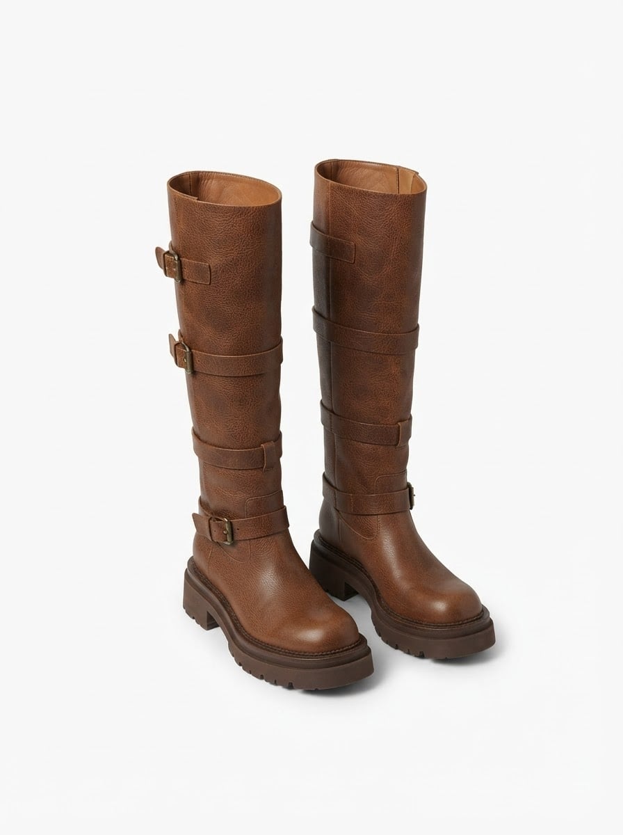 Lilou - Chelsea Riding Boots - flat lay