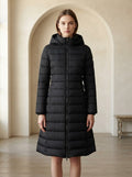 Lilou - Hooded Parka Coat for Winter - front view