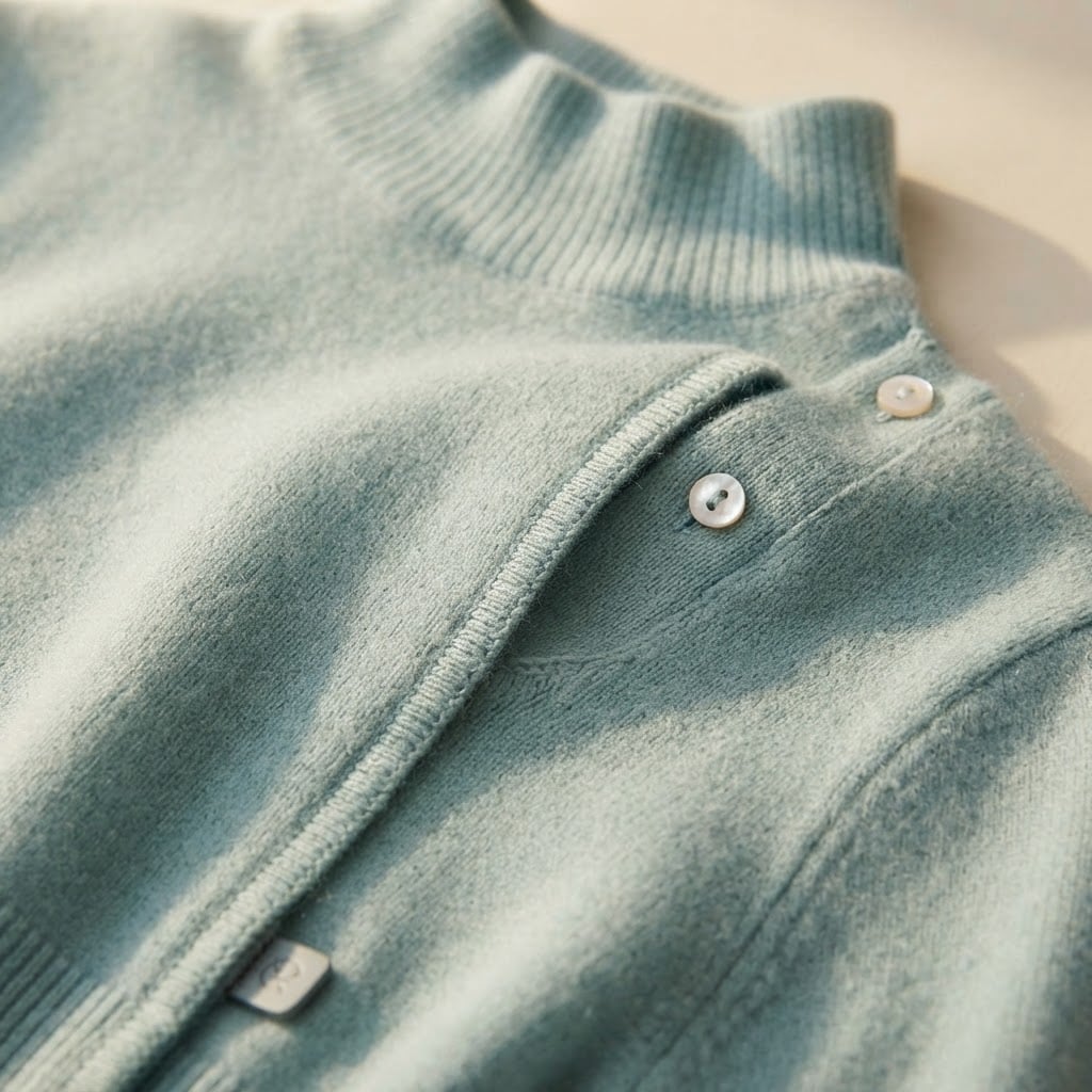 Lily | Elegant Sweater for Autumn/Winter - Detail Close-Up