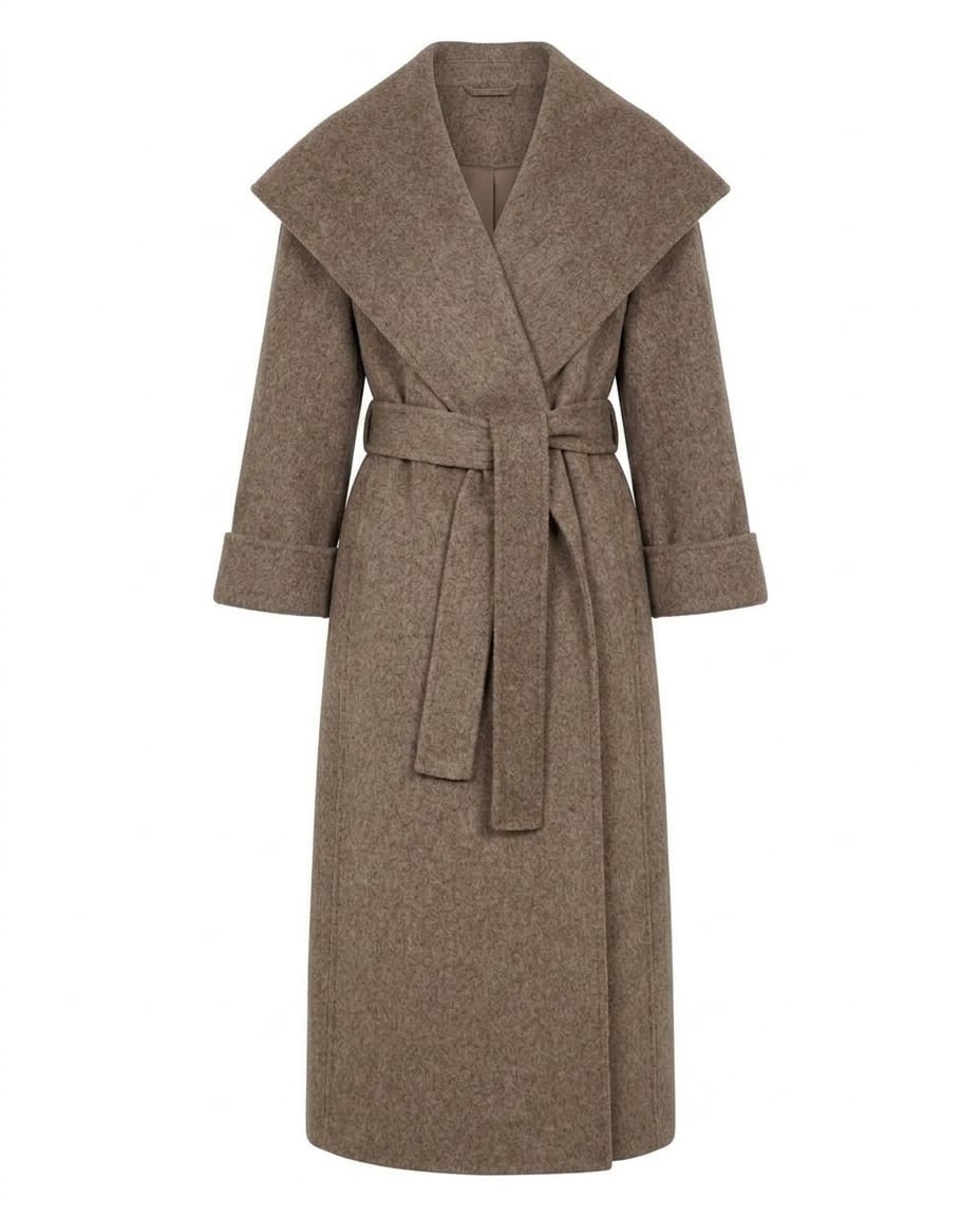 Lily | Timeless Wool-Blend Coat for Winter - Product Photo