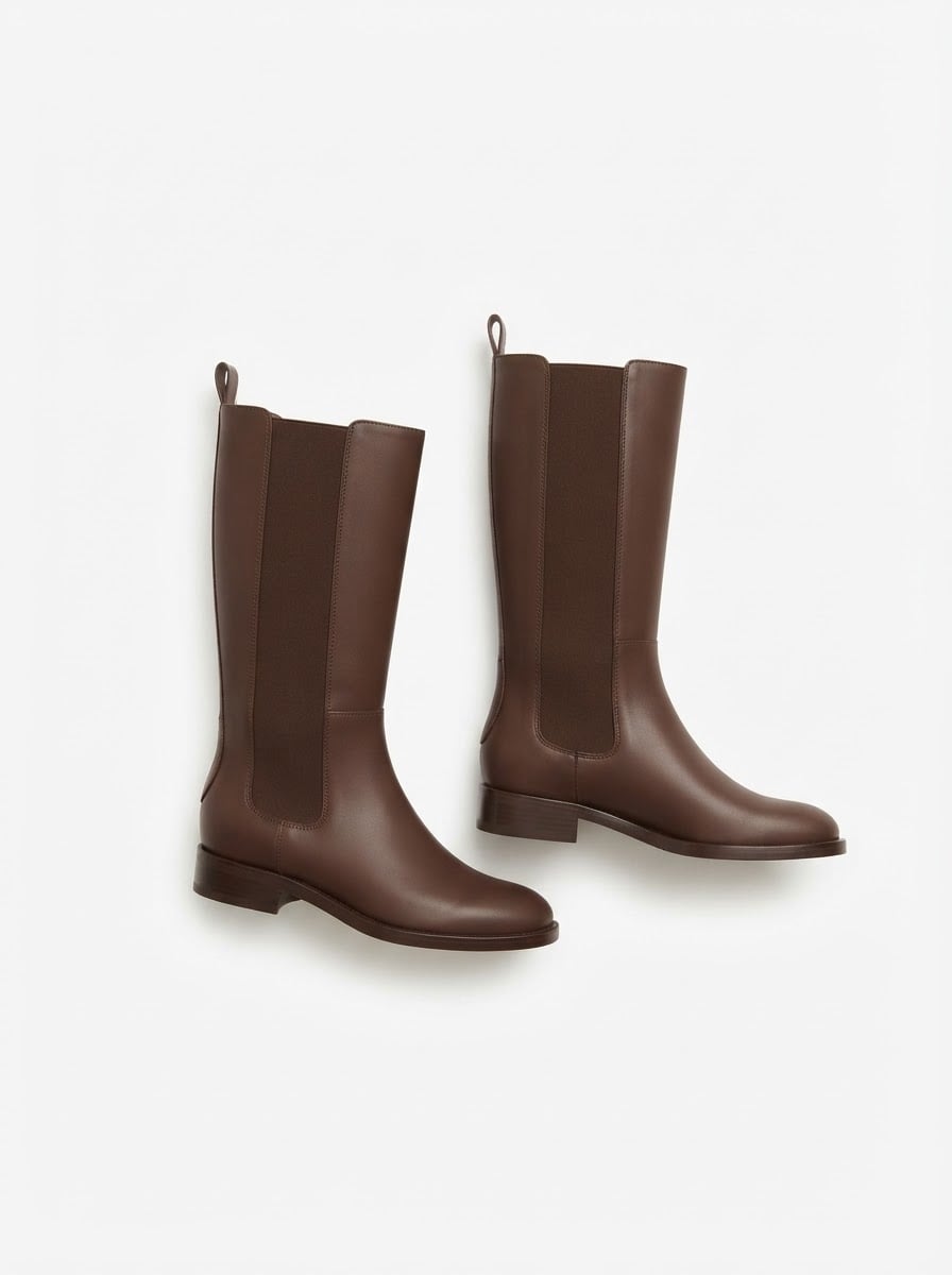 Margaux - Chelsea Riding Boots - flat lay