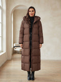 Margaux - Hooded Parka Coat for Winter - front view