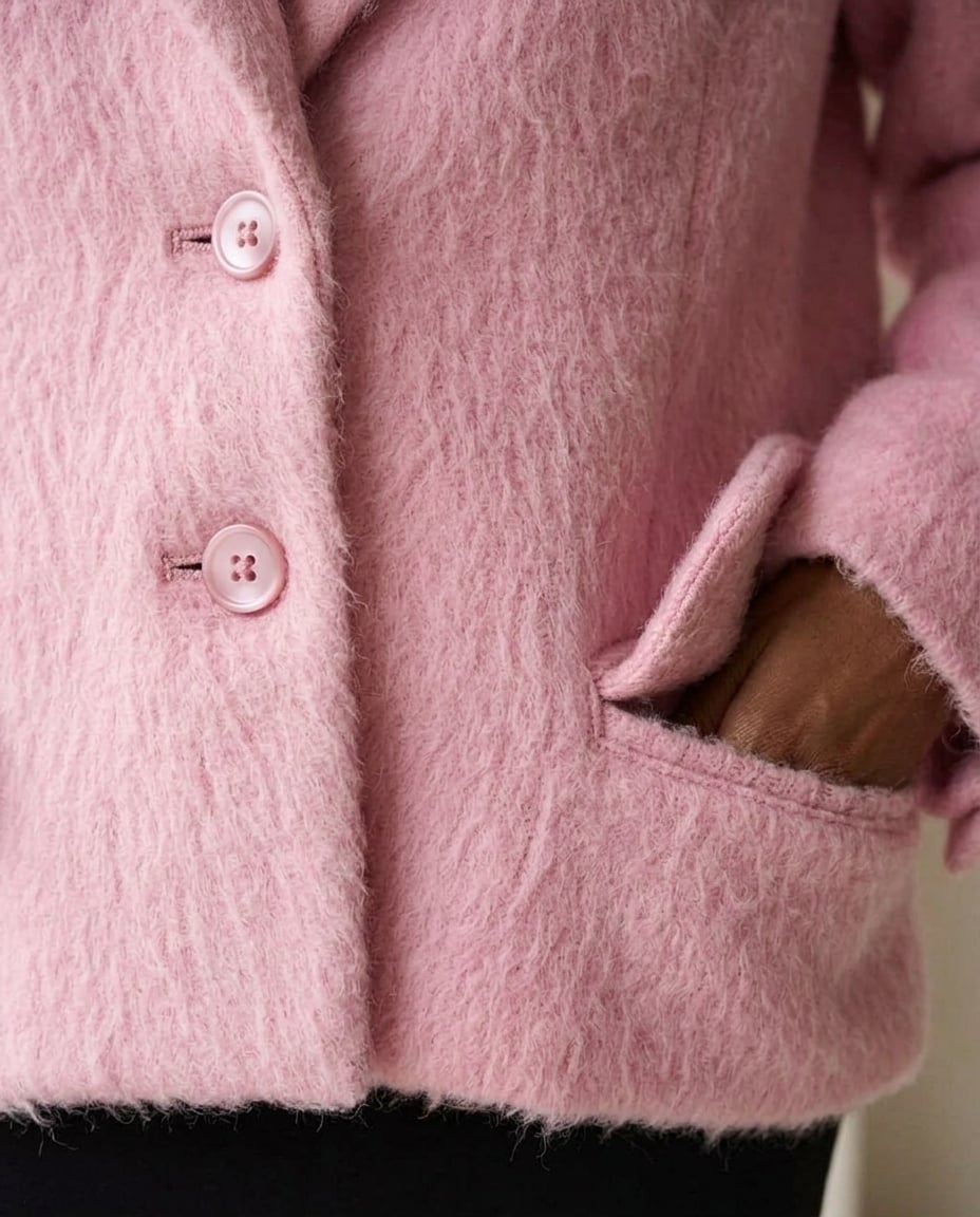 Maya | Effortless Blazer for Autumn/Winter - Detail Close-Up