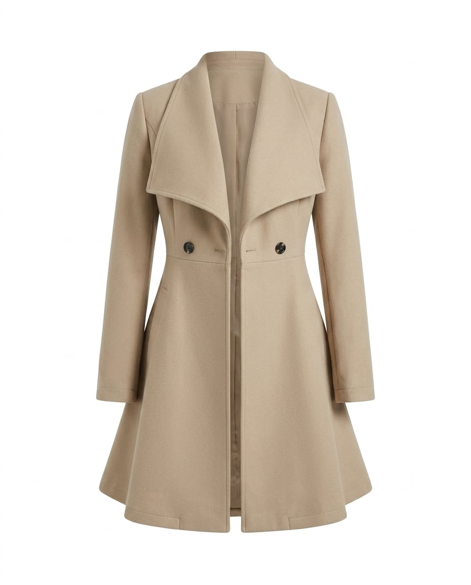 Maya | Elegant Coat for Winter - Product Photo