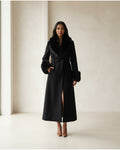 Maya | Elegant Coat for Winter - Front View
