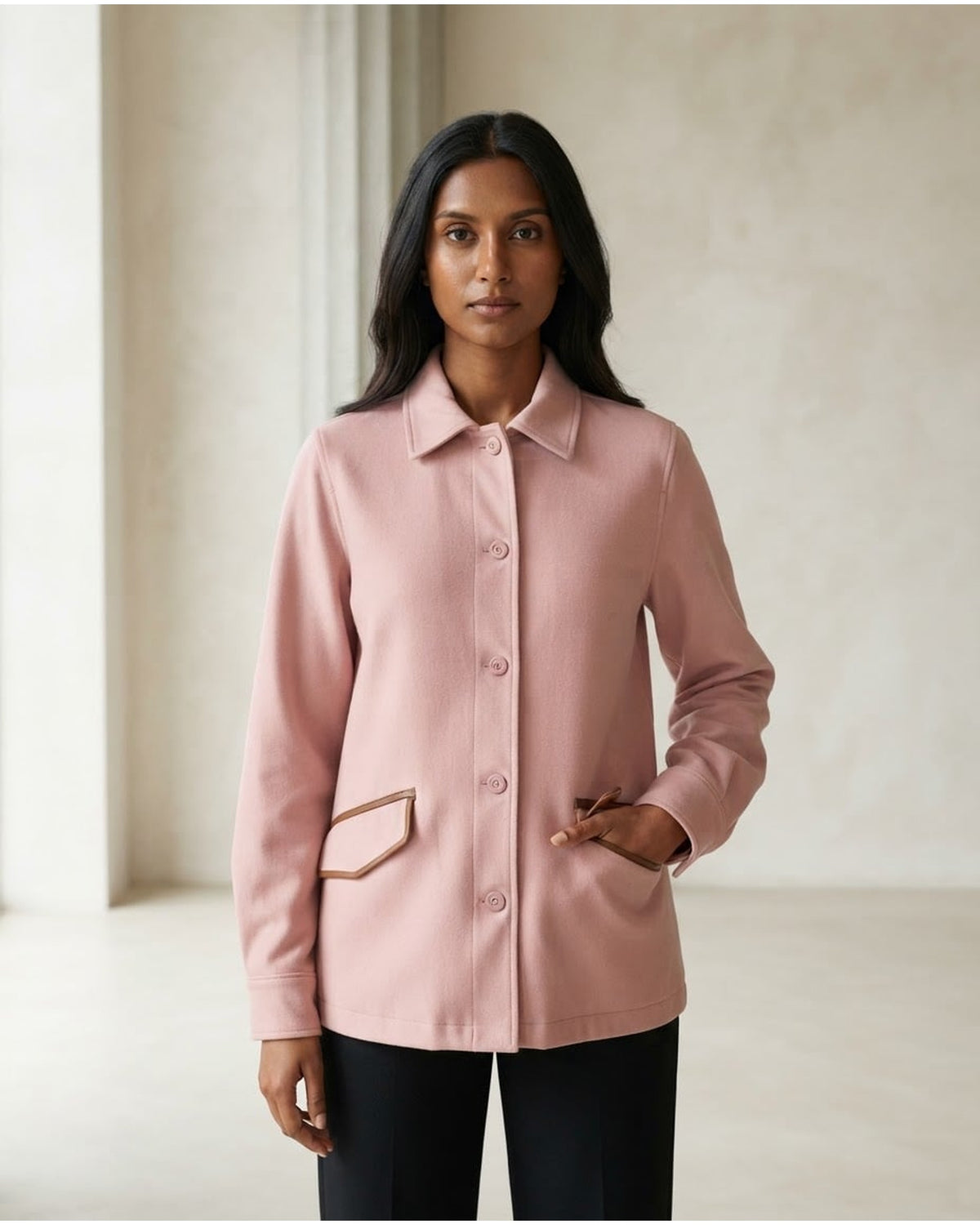 Maya | Elegant Jacket for Autumn/Winter - Front View