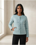 Maya | Elegant Quilted Jacket for Autumn/Winter - Front View