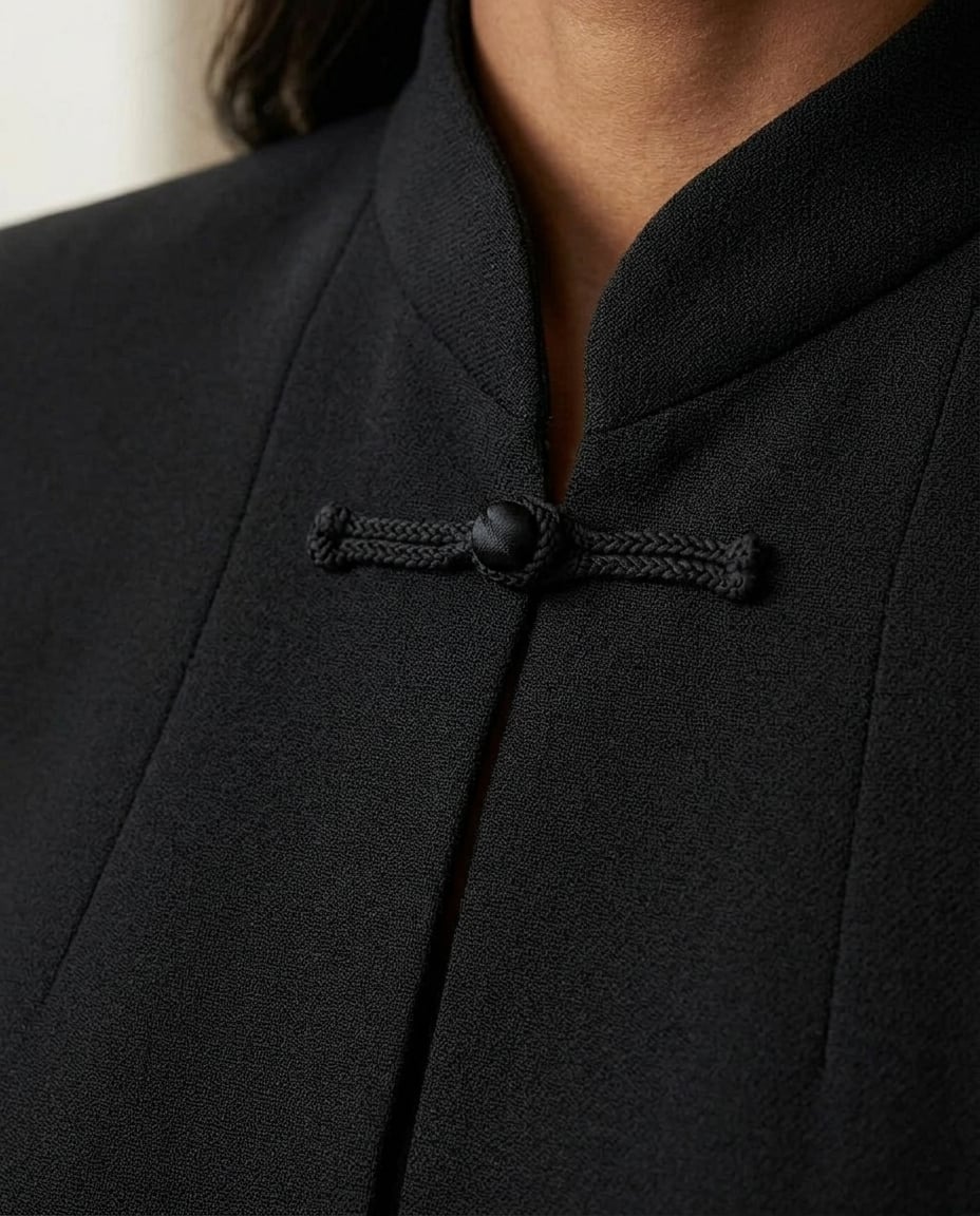 Maya | Sophisticated Blazer for Autumn/Winter - Detail Close-Up