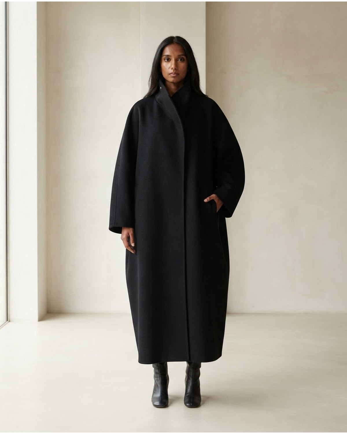 Maya | Timeless Coat for Winter - Front View