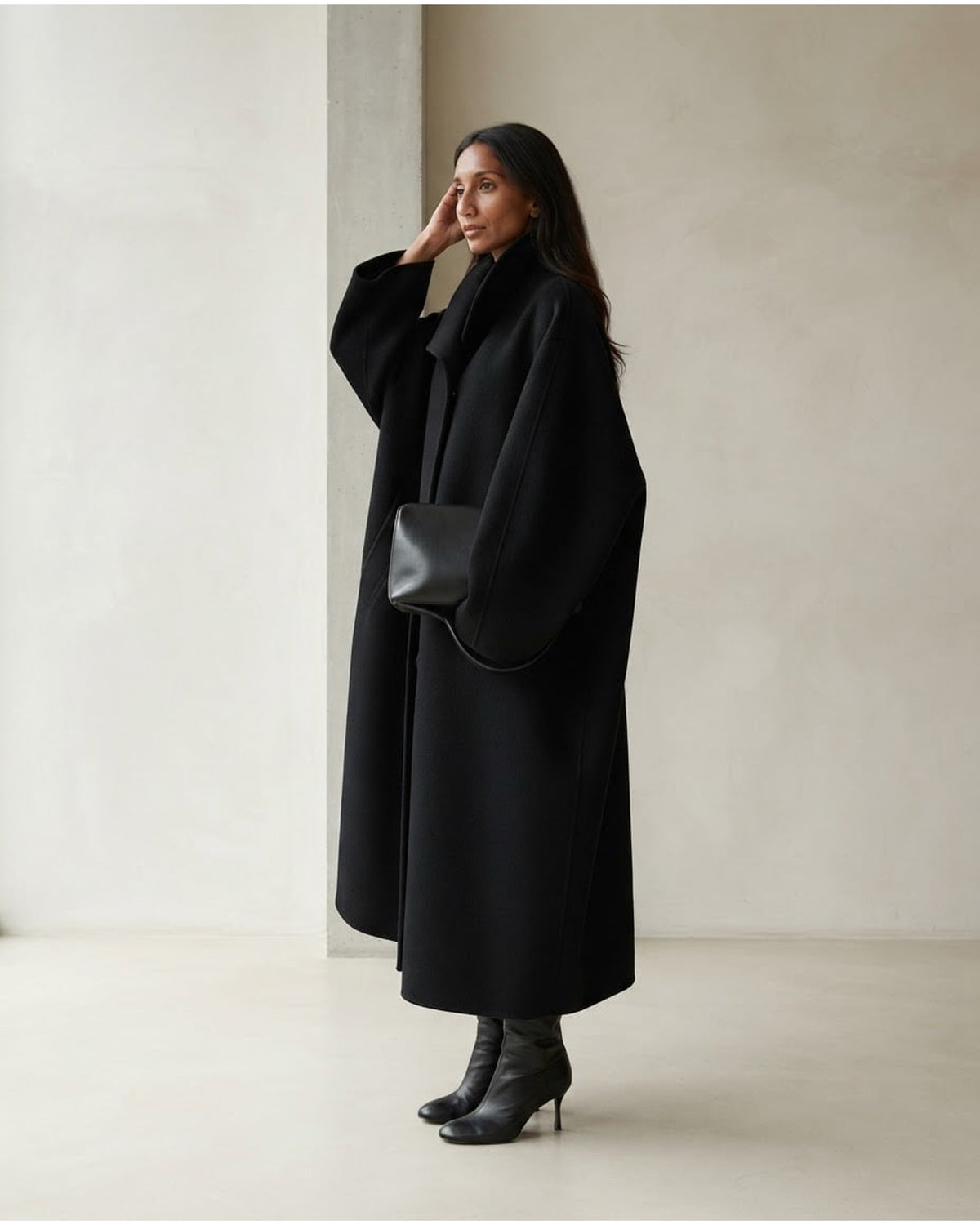 Maya | Timeless Coat for Winter - Side View