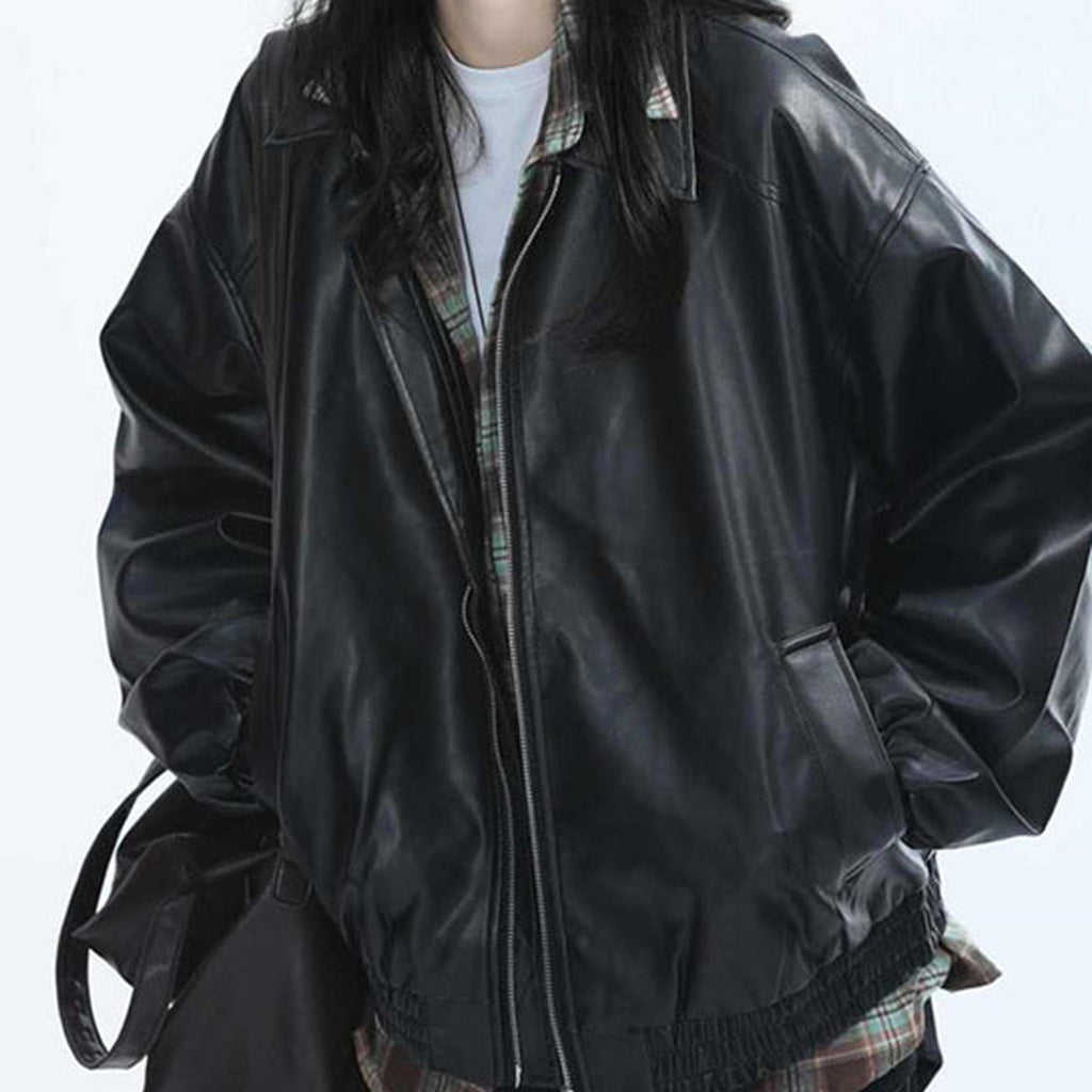 Maya | Timeless Faux Leather Jacket for Autumn/Winter | Part 3 — Product Detail