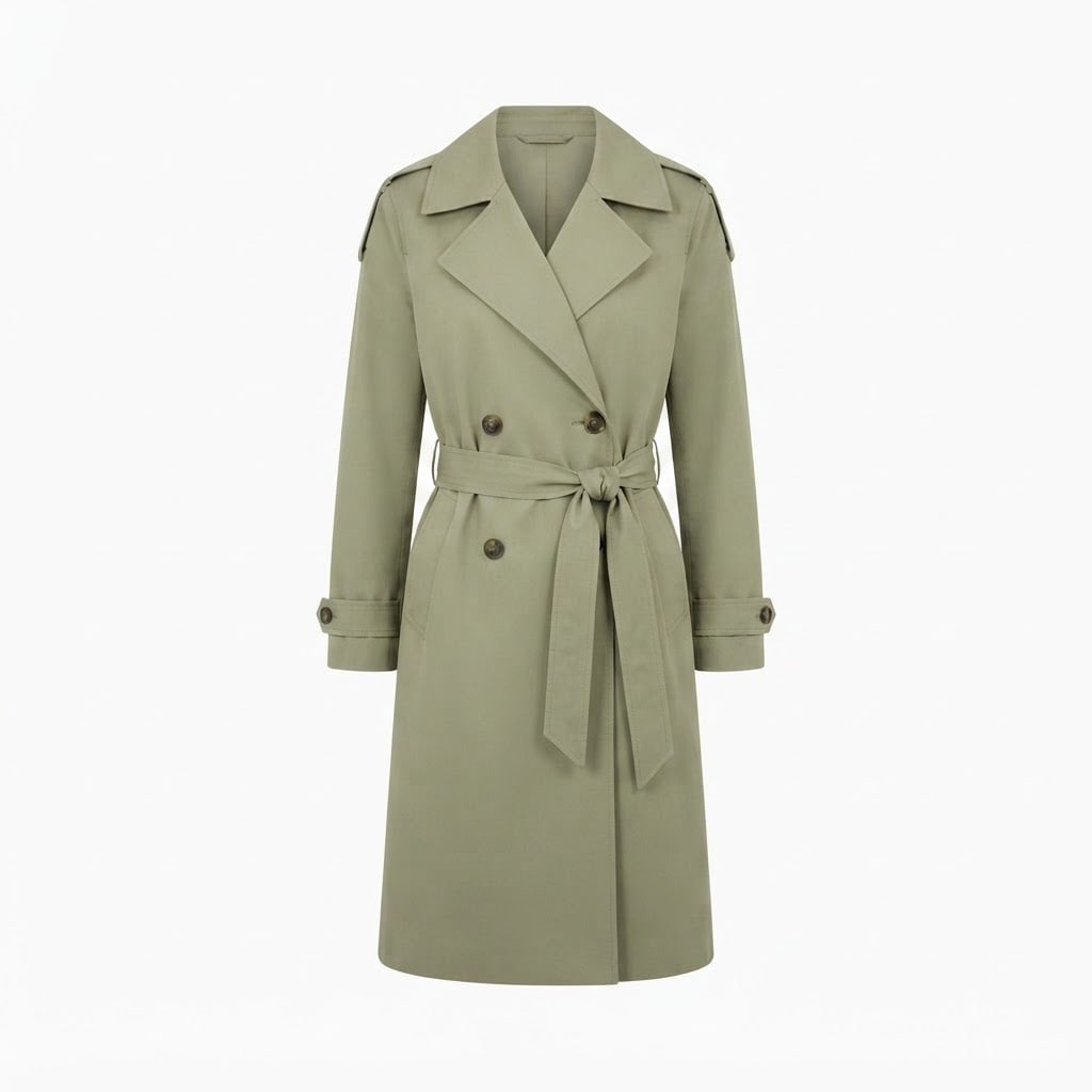 Maya | Timeless Trench Coat for Winter - Product Photo