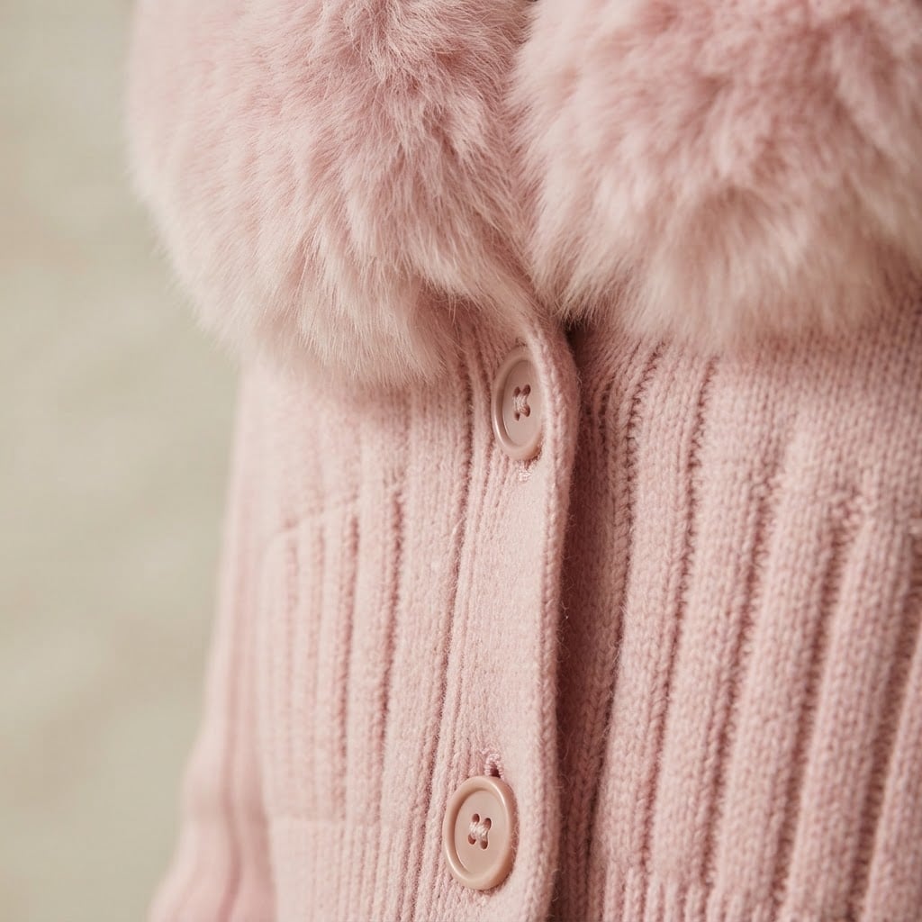 Naomi | Elegant Cardigan for Autumn/Winter - Detail Close-Up