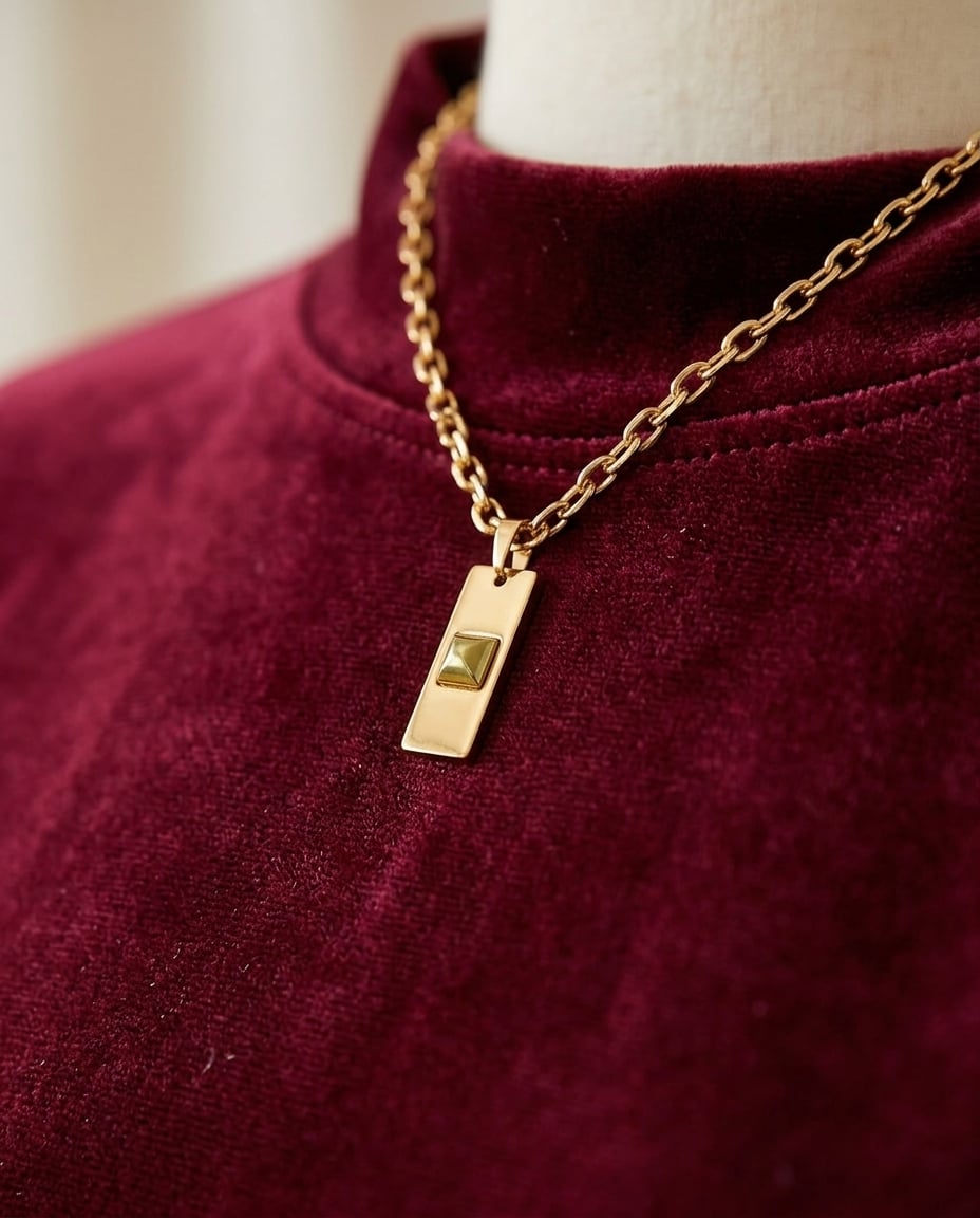 Naomi | Elegant Velvet Dress — detail | Maison Perigee