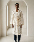 Naomi | Elegant Wrap Robe for Autumn/Winter - Front View