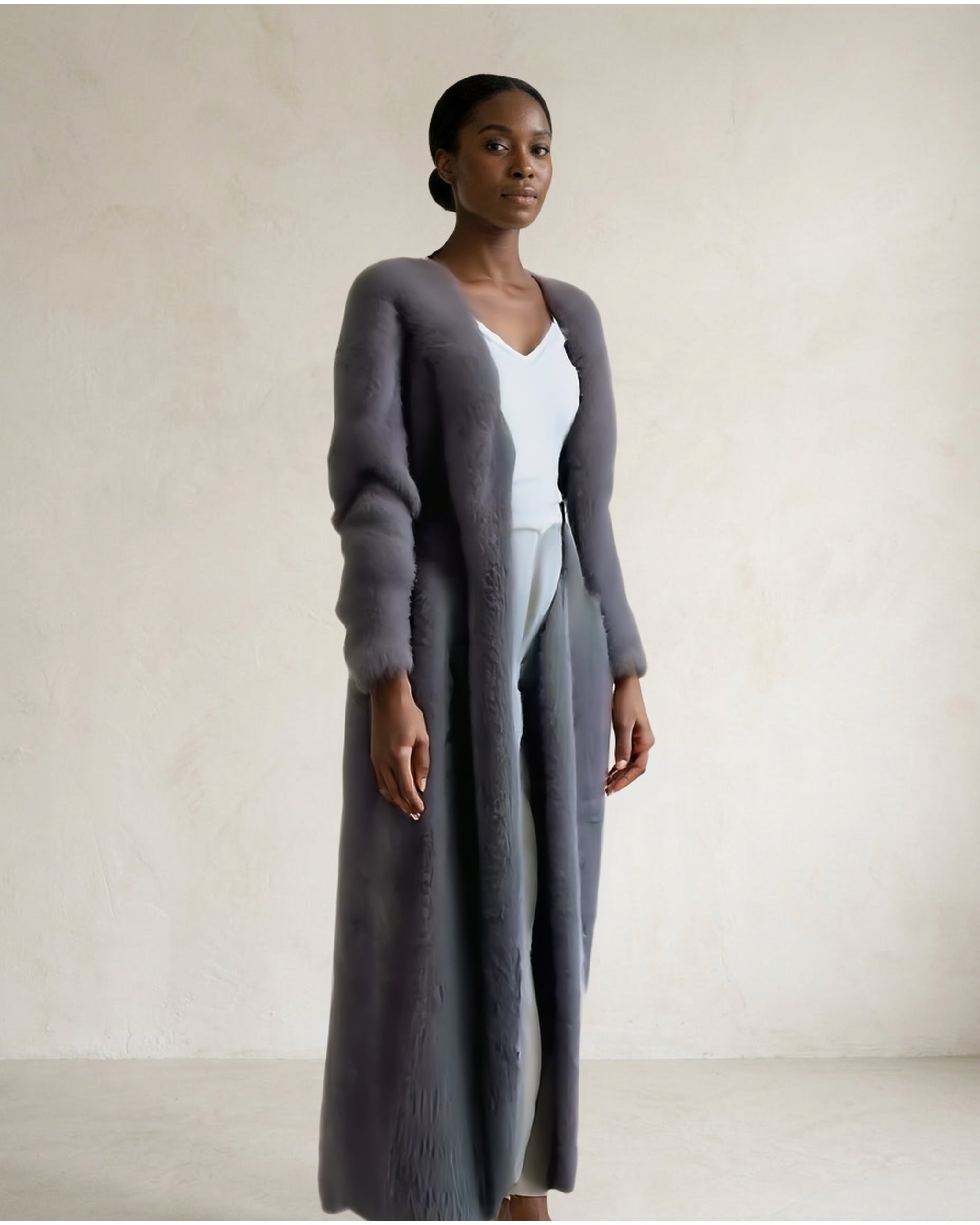 Naomi | Refined Faux Fur Coat for Autumn/Winter | Part 1 — Hero / Front