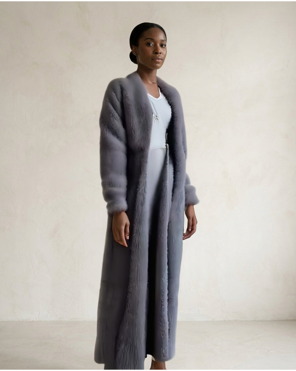 Naomi | Refined Faux Fur Coat for Autumn/Winter | Part 2 — Three-Quarter