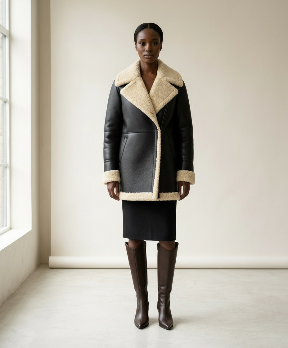 Naomi | Refined Leather Jacket for Winter - part 1