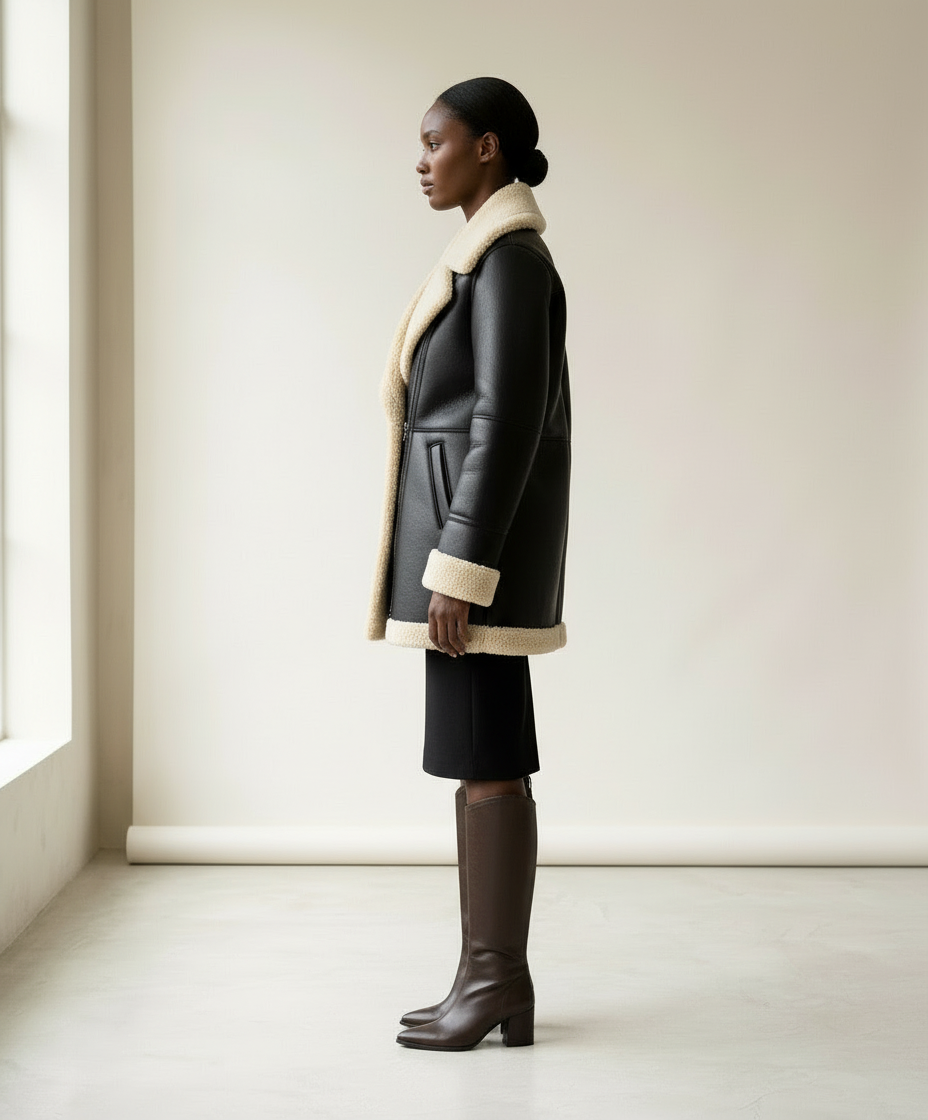 Naomi | Refined Leather Jacket for Winter - part 2