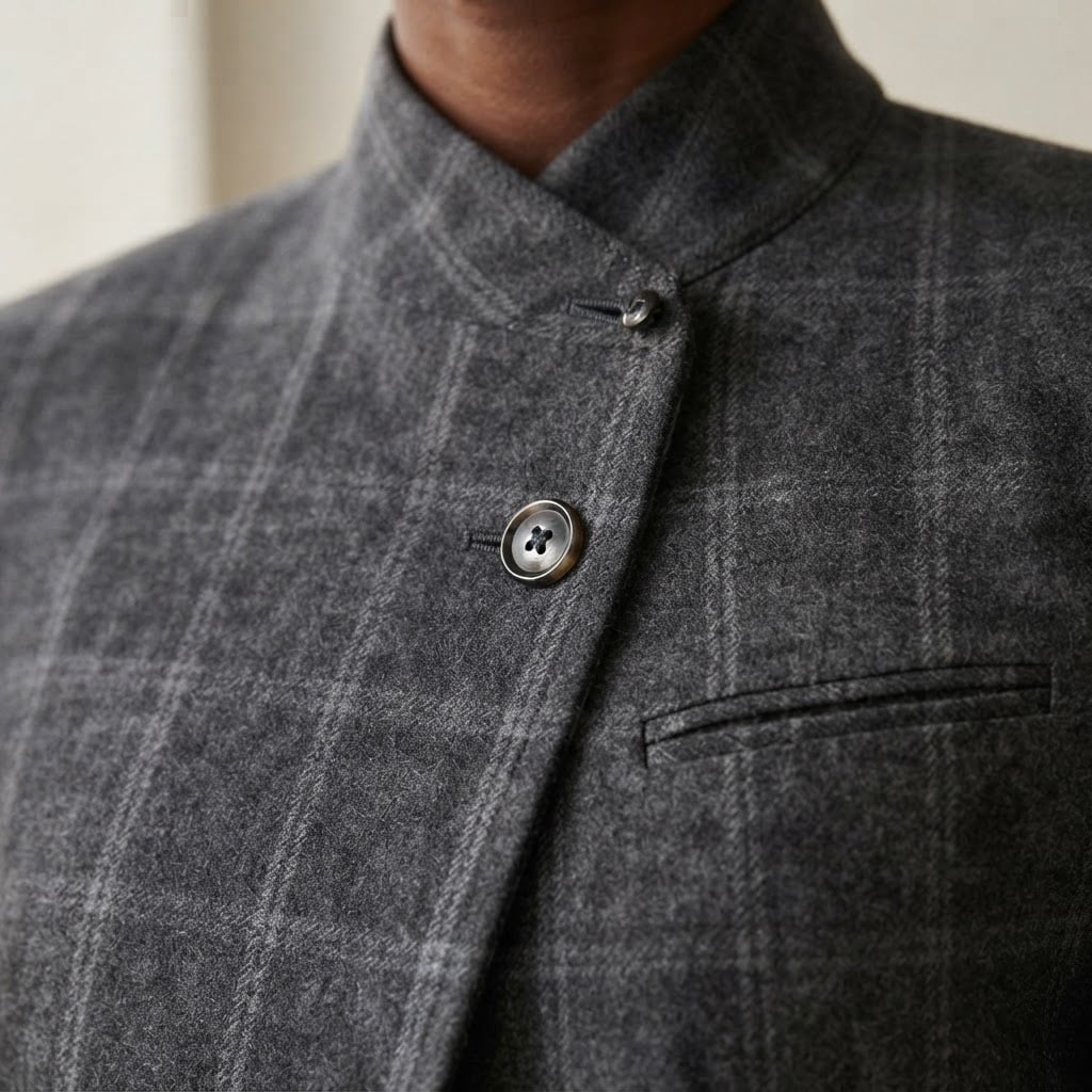Naomi | Sophisticated Blazer for Autumn/Winter - Detail Close-Up